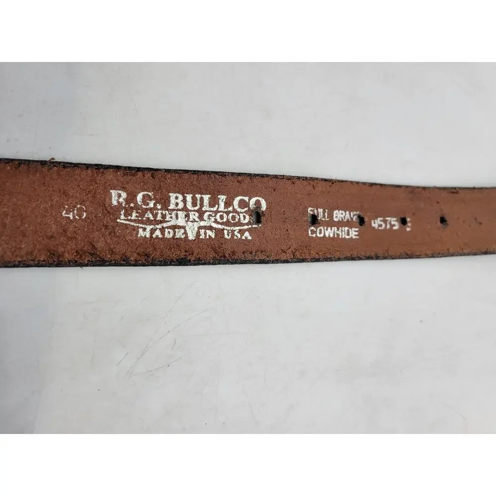 R.G. BULLCO U.S.A. LEATHER GOODS add touch